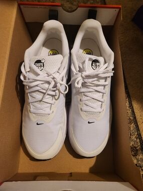 Nike White Air Max Low-Top Sneakers
